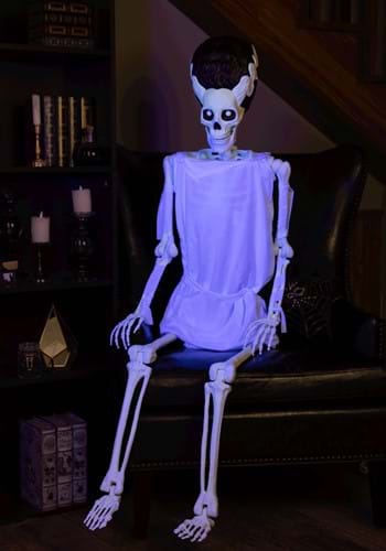 5.4FT Black Light Responsive Skeleton Monster Decoration | Skeleton Decorations