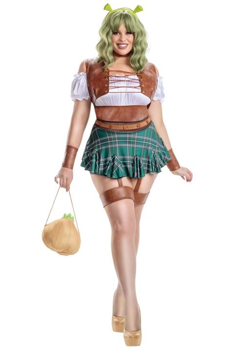 Plus Size Sexy Swamp Ogre Costume for Women