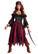 Womens Sexy Swashbuckler Pirate Costume