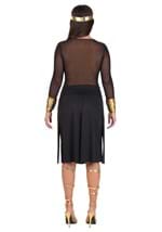 Womens Sheer Black Gold Cleopatra Costume Alt 1