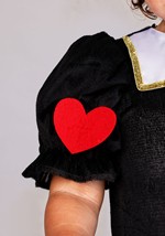 Girls Velvet Queen of Hearts Costume Alt 4
