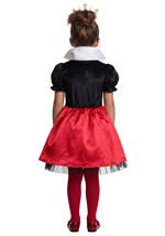 Girls Velvet Queen of Hearts Costume Alt 1
