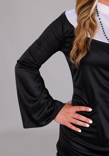 Plus Size Naughty Nun Mini Dress Women's Costume | Nun Costumes