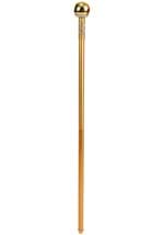 Adult Classic Gold Cane Prop Alt 1