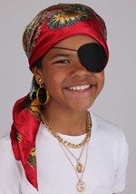 Classic Red Pirate Costume Accessory Kit Alt 7