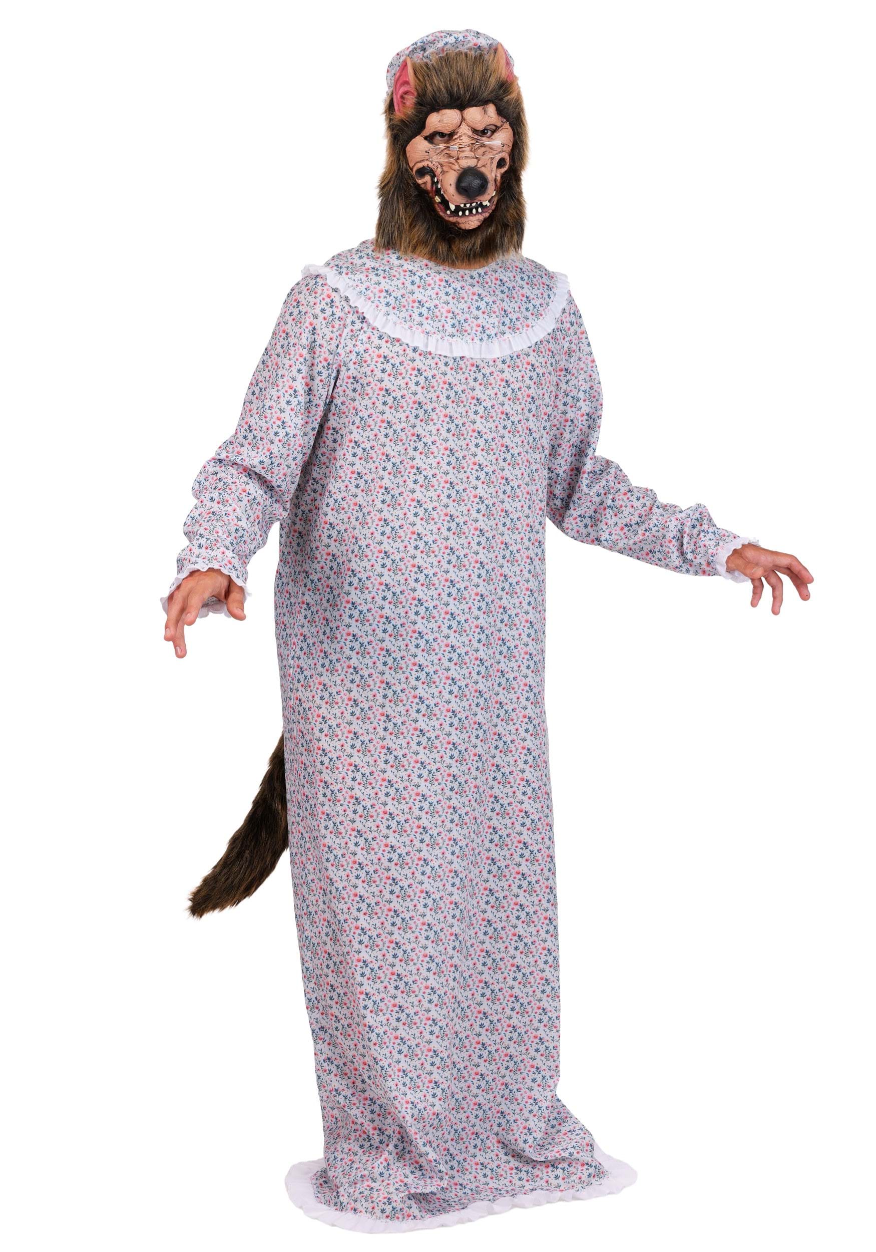 Granny Wolf Men's Costume | Storybook Costumes