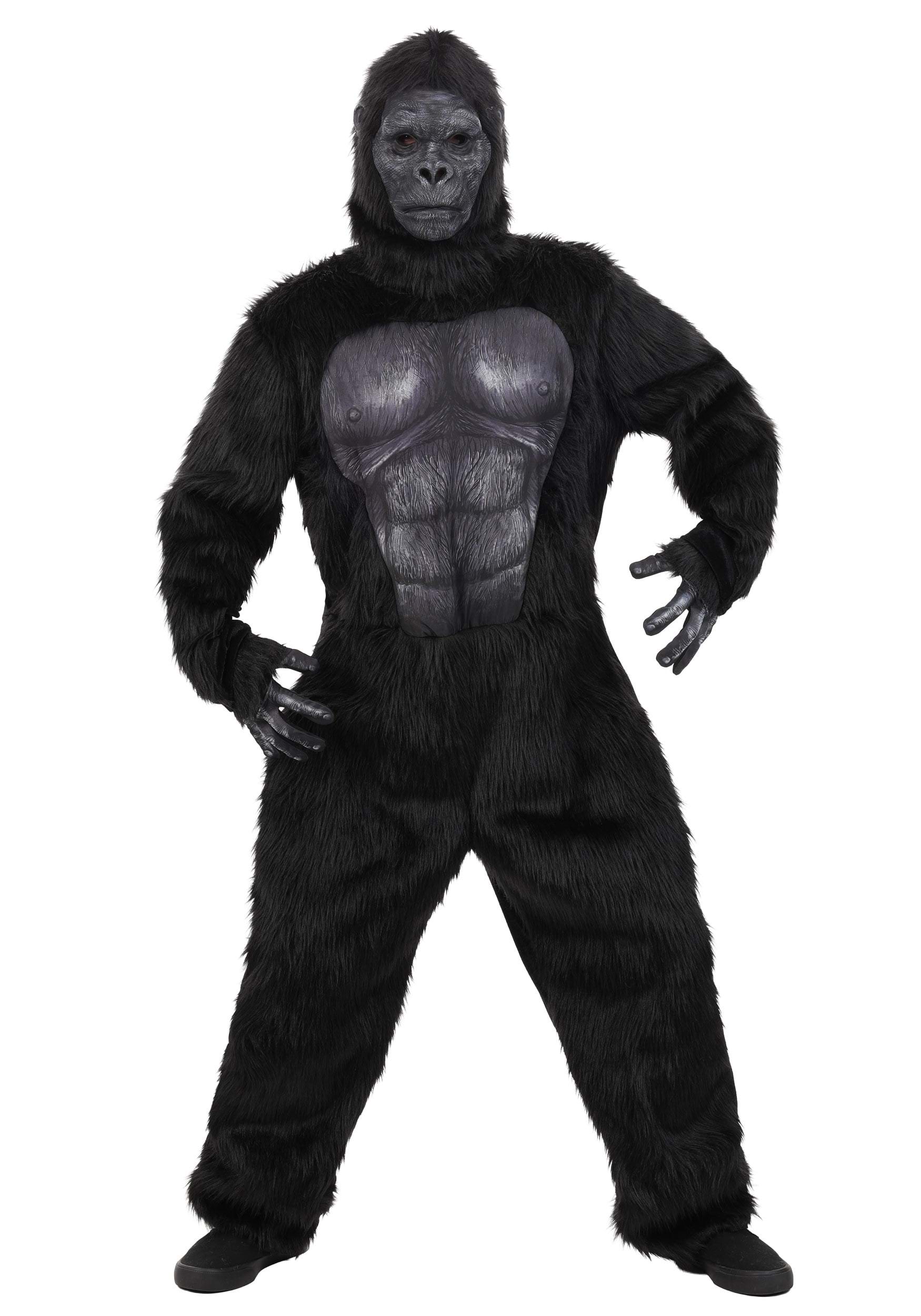 Classic Gorilla Adult Costume | Animal Costumes