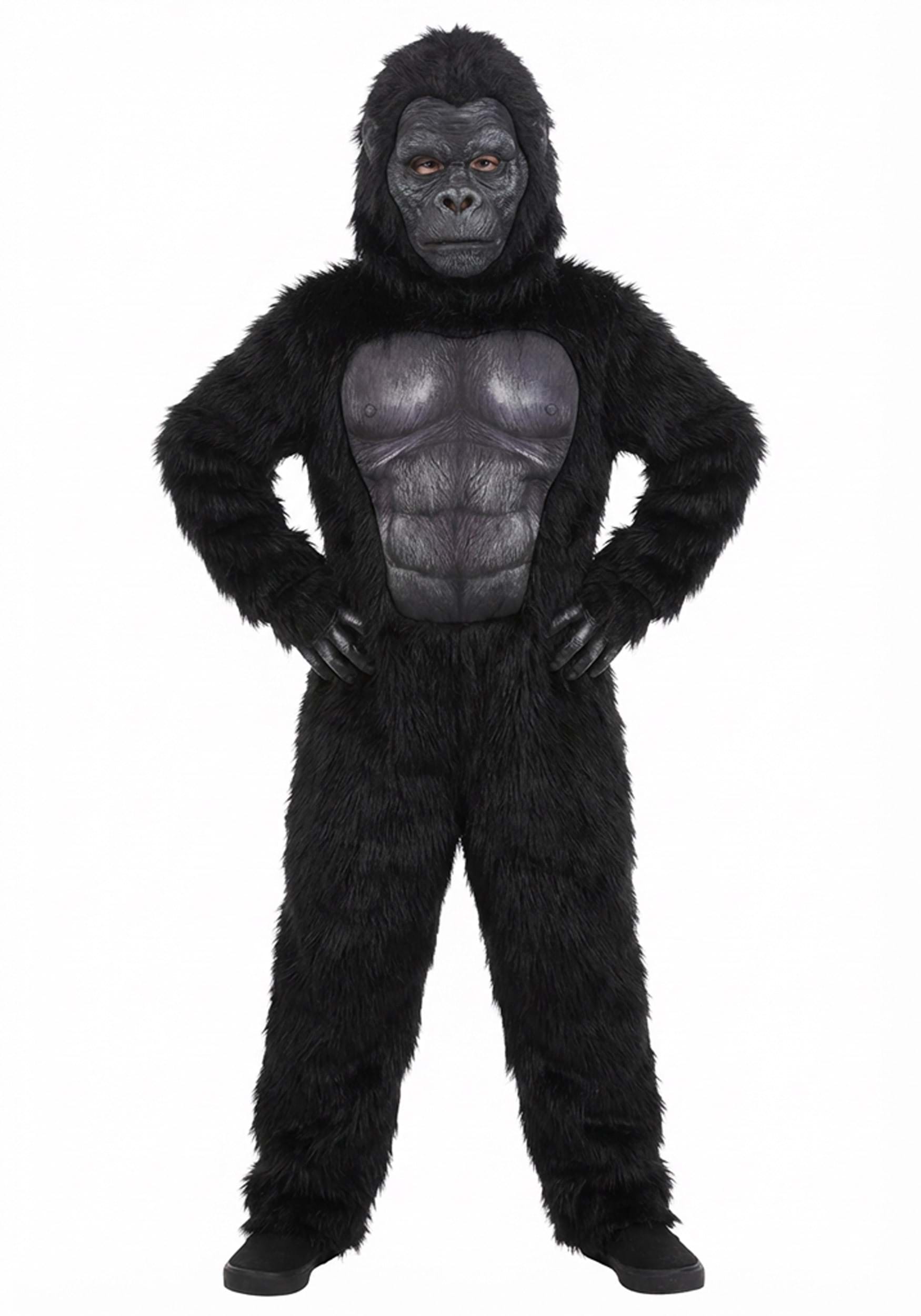 Classic Gorilla Kid's Costume | Animal Costumes