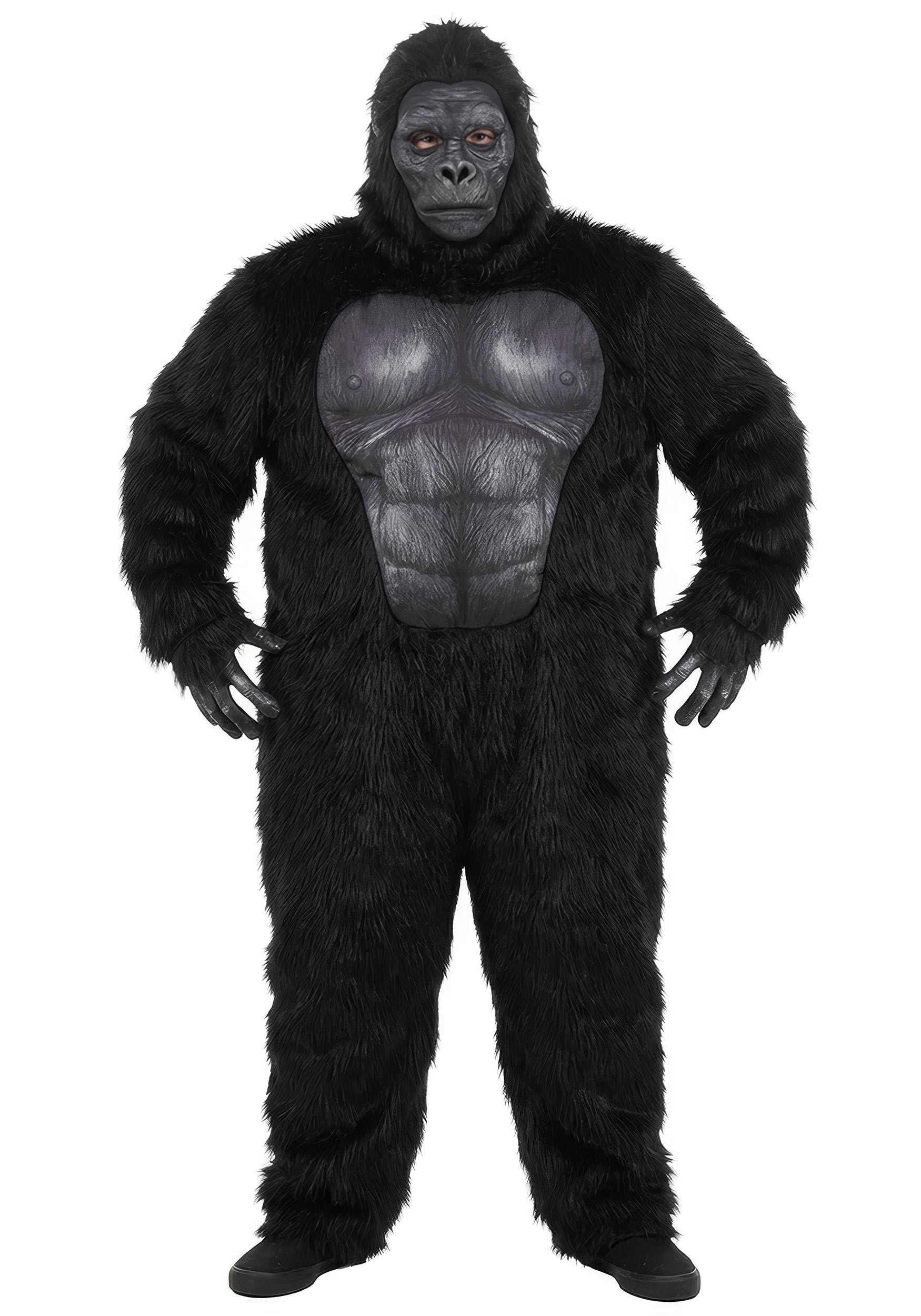 Plus Size Classic Gorilla Adult Costume | Animal Costumes