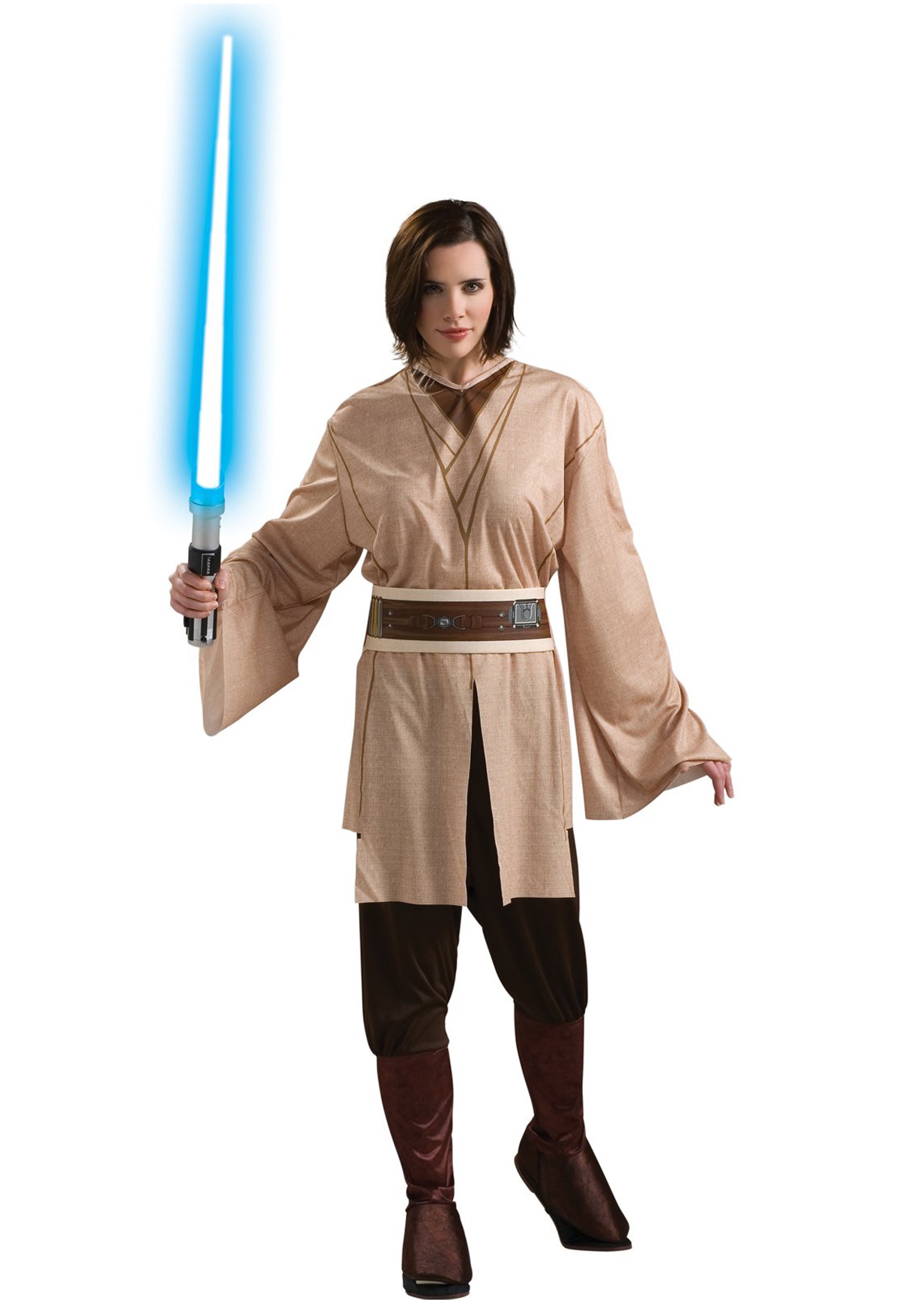 Disfraz de jedi de mujeres Multicolor