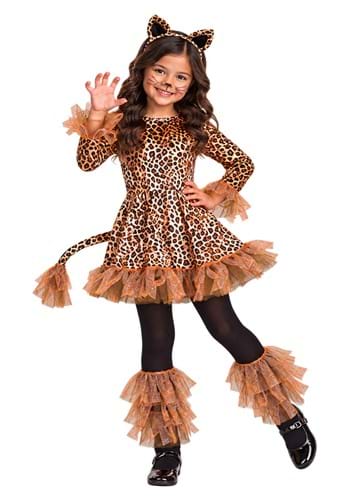 Girl's Leopard Costume Dress upd