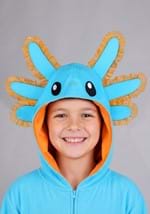 Kid's Blue Axolotl Costume Alt 3