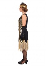 Women's Art Deco Flapper Costume Alt 6