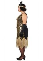 Plus Size Women's Art Deco Flapper Costume Alt 6