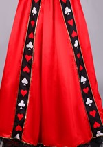 Women's Crimson Queen of Hearts Costume Alt 4