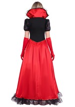 Women's Crimson Queen of Hearts Costume Alt 5