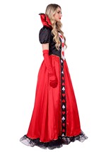 Women's Crimson Queen of Hearts Costume Alt 8