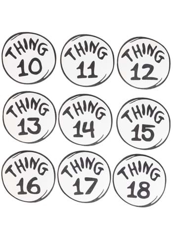 Dr. Seuss Thing 10-18 Patch Costume Set | Dr. Seuss Accessories