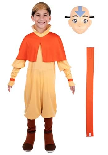 Boy's Deluxe Aang Last Airbender Costume | Nickelodeon Costumes