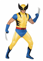Mens X-Men Wolverine Zentai Suit Costume Alt 1
