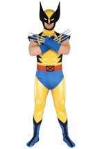 Mens X-Men Wolverine Zentai Suit Costume Alt 3