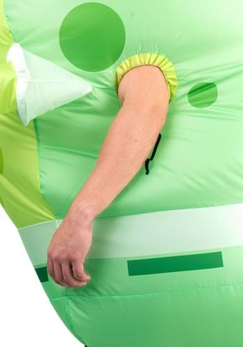 Adult Ghost Spongebob Squarepants Inflatable Costume | Nickelodeon Costumes
