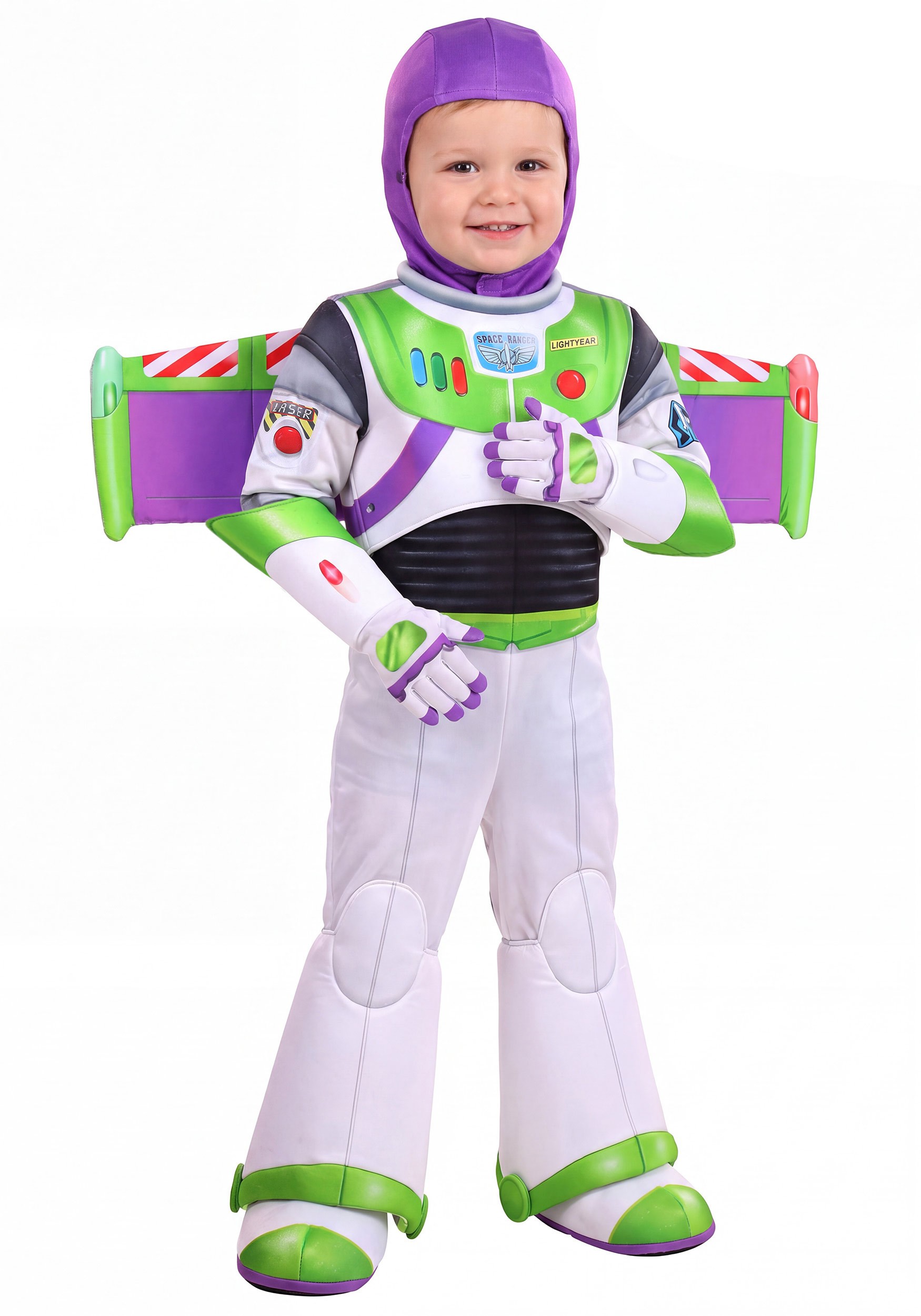 Boy's Toddler Disney Pixar Buzz Lightyear Deluxe Costume | Disney Costumes
