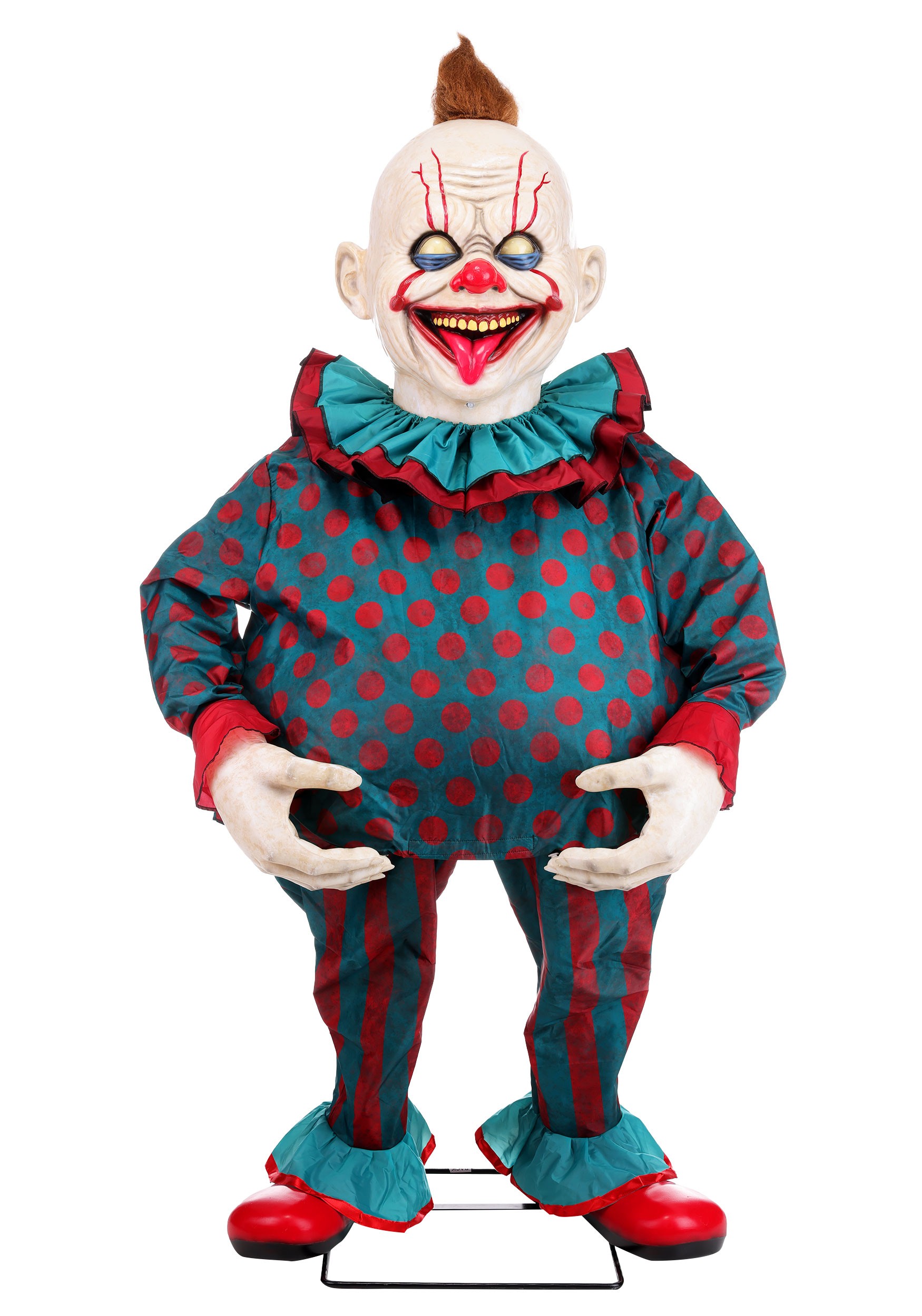 6FT Gorging Georgie the Carnivore Animatronic Clown Decoration | Animatronics