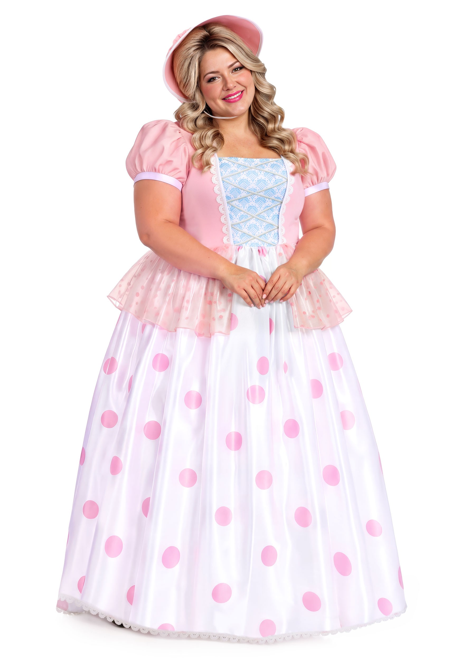 Plus Size Disney Pixar Toy Story Bo Peep Dress Costume for Women | Pixar Costumes
