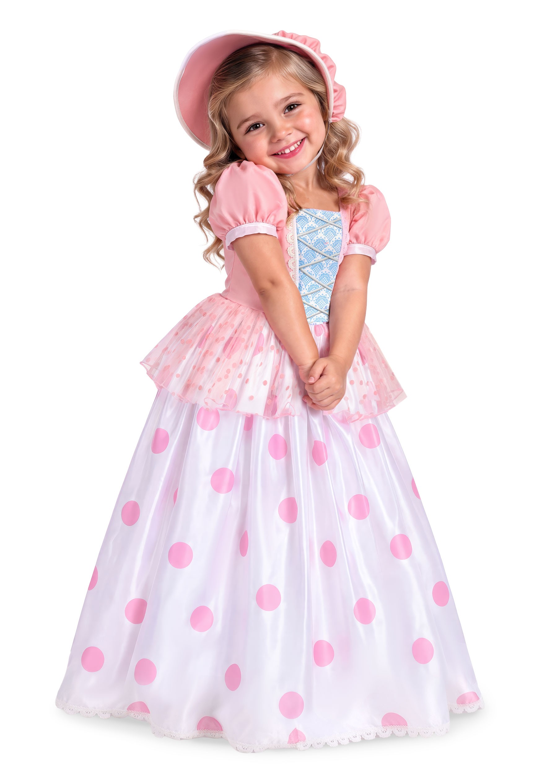 Girl's Disney Pixar Toy Story Bo Peep Toddler Costume Dress | Pixar Costumes