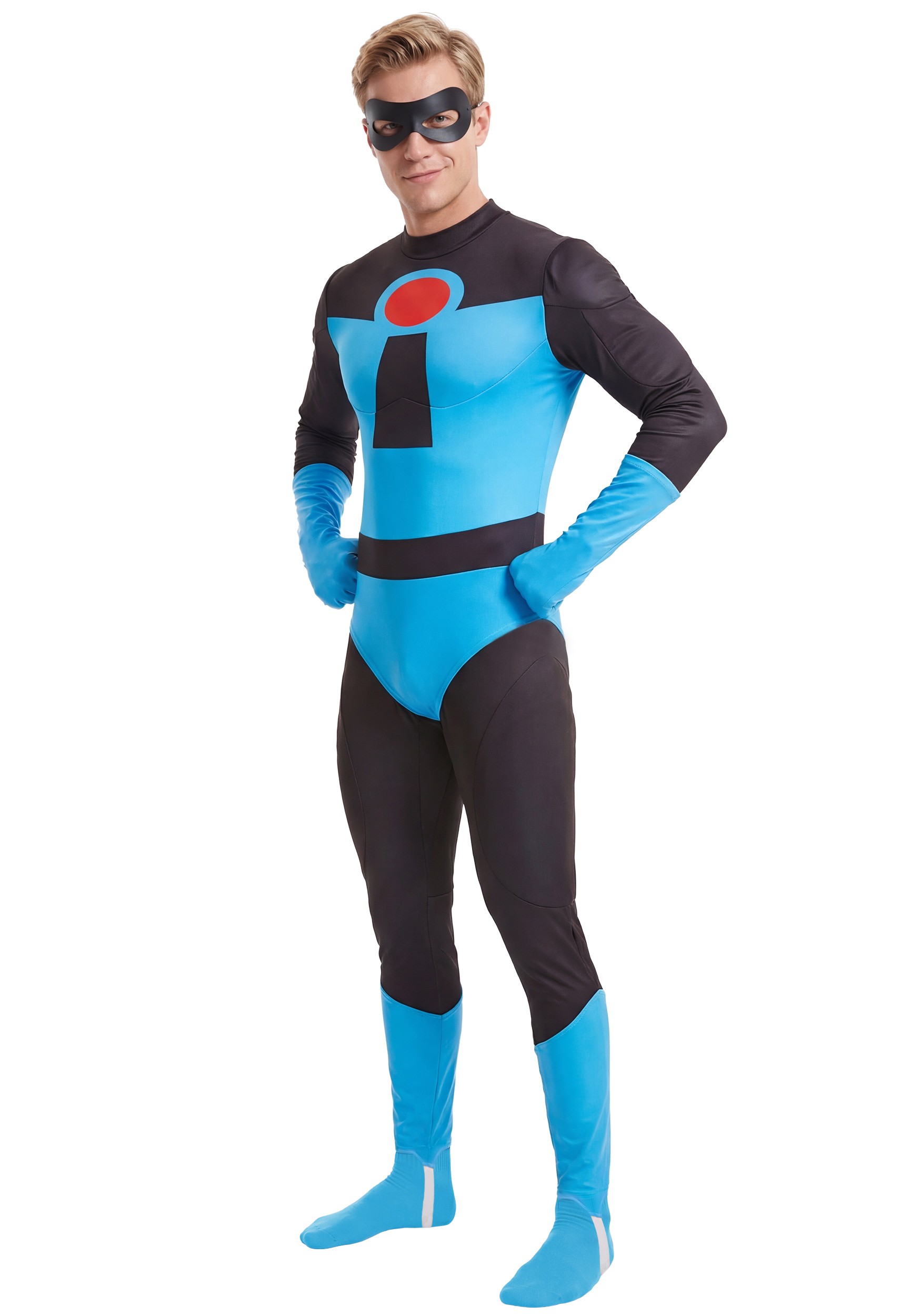 Pixar The Incredibles Men's Mr. Incredible Blue Suit Costume | Disney Costumes