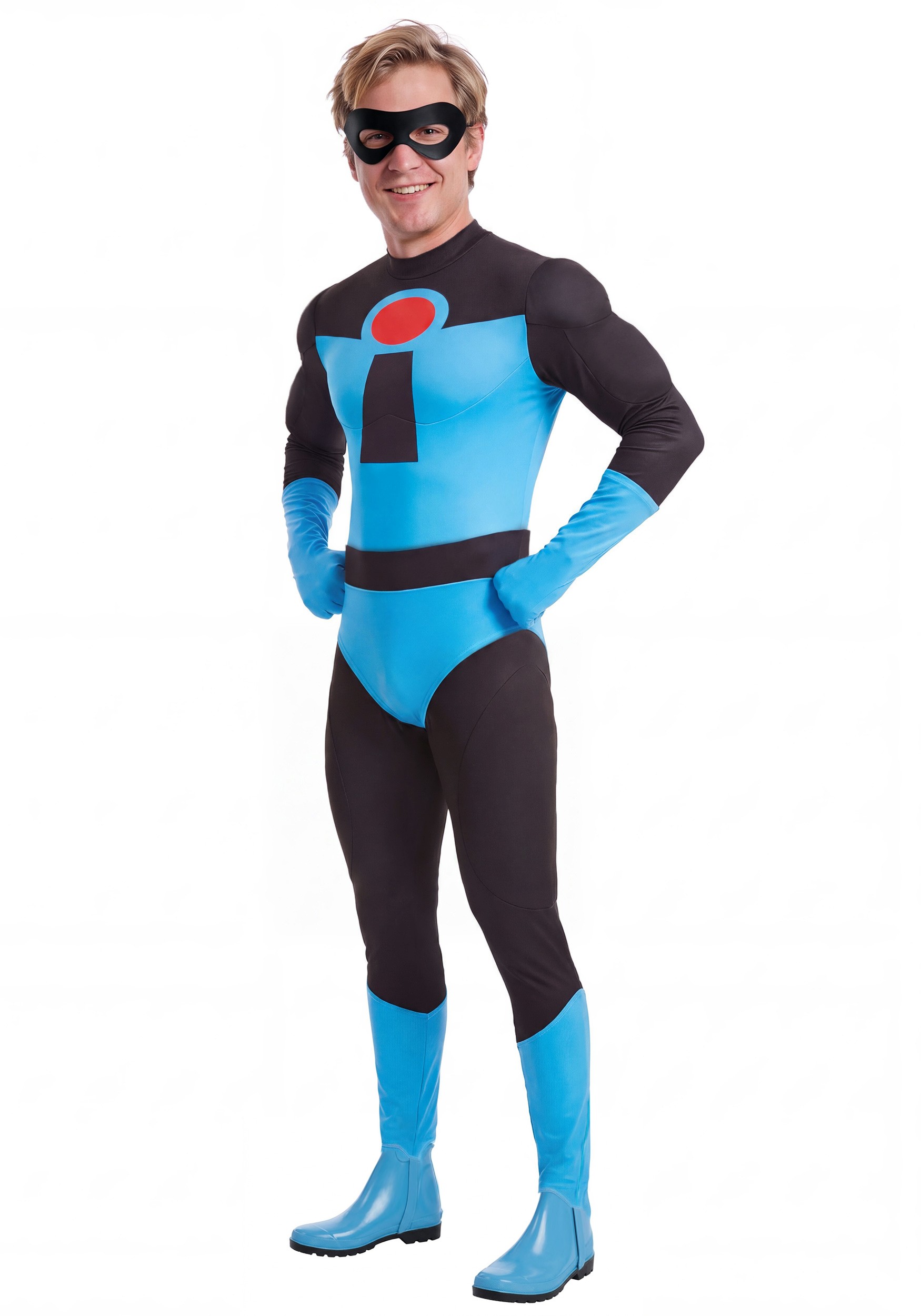 Pixar The Incredibles Men's Mr. Incredible Blue Suit Costume | Disney Costumes