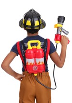 Water Nozzle Firefighter Costume Backpack Alt 4