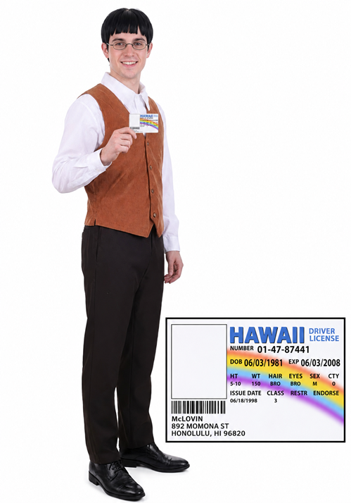 Men's Out-of-State Organ Donor Costume-updated