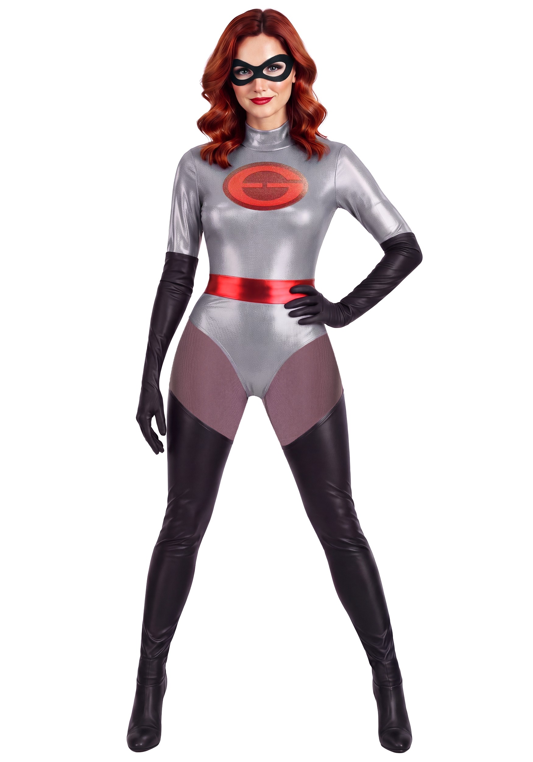 Women's Disney Pixar Grey Elastigirl The Incredibles Costume | Pixar Costumes