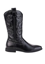 Men's Black Cowboy Costume Boots