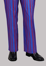 Adult Purple Striped 60's Swinger Costume Alt 2