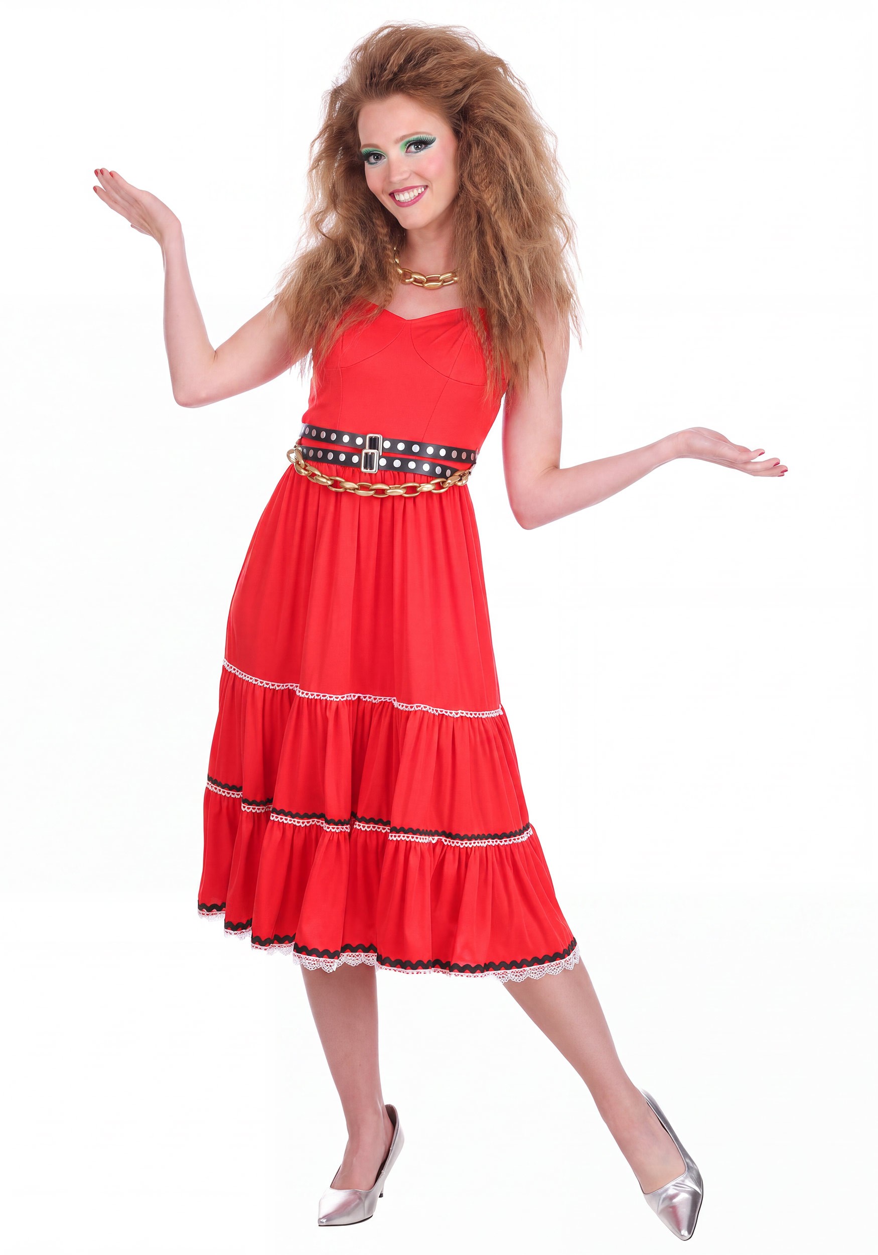 Women's Fun 80's Icon Dress Costume | 80's Costumes