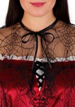 Adult Black Sheer Cobweb Costume Cape Alt 3