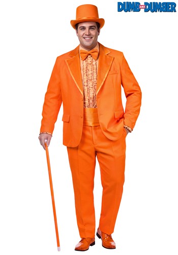 Plus Premium Lloyd Christmas Dumb Dumber Orange