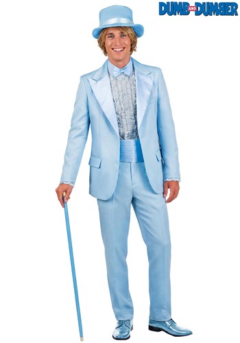 Men's Deluxe Harry Dunne Blue Dumb and Dumber Costume