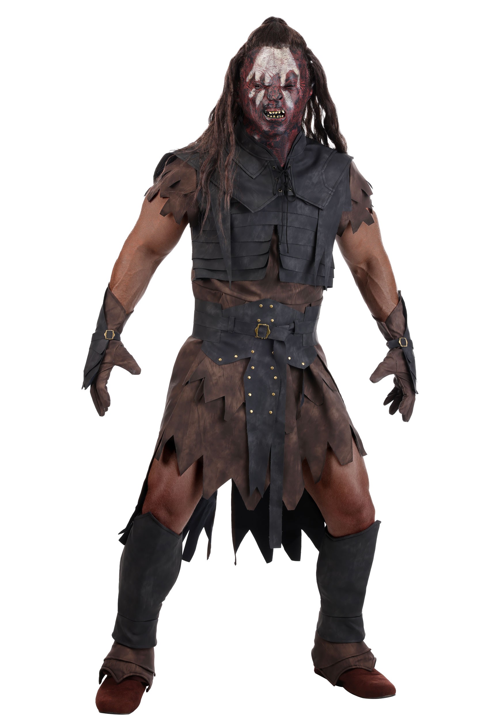 Men's Premium Lurtz Uruk-Hai Lord of the Rings Costume | Movie Costumes