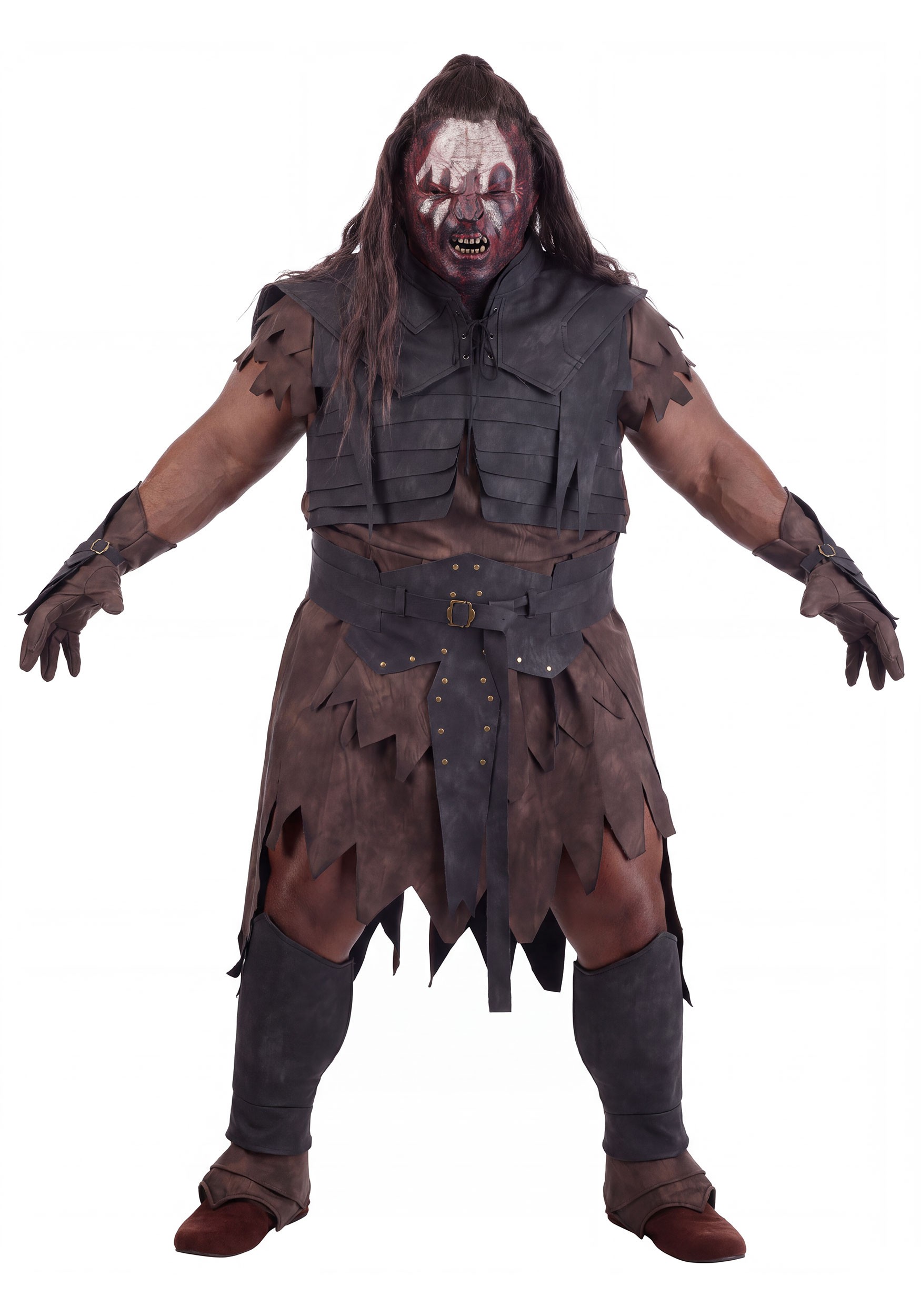 Plus Size Premium Lord of the Rings Lurtz Uruk-Hai Costume for Men | Movie Costumes
