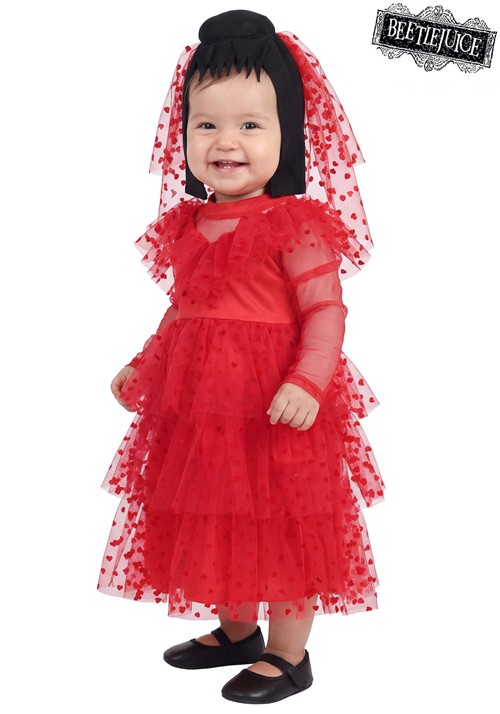 Infant Lydia Deetz Wedding Costume