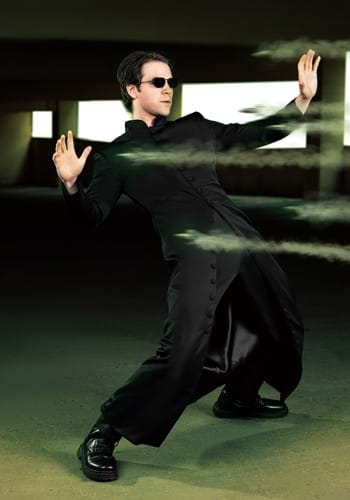 Premium Men's The Matrix Neo Costume | Movie Costumes