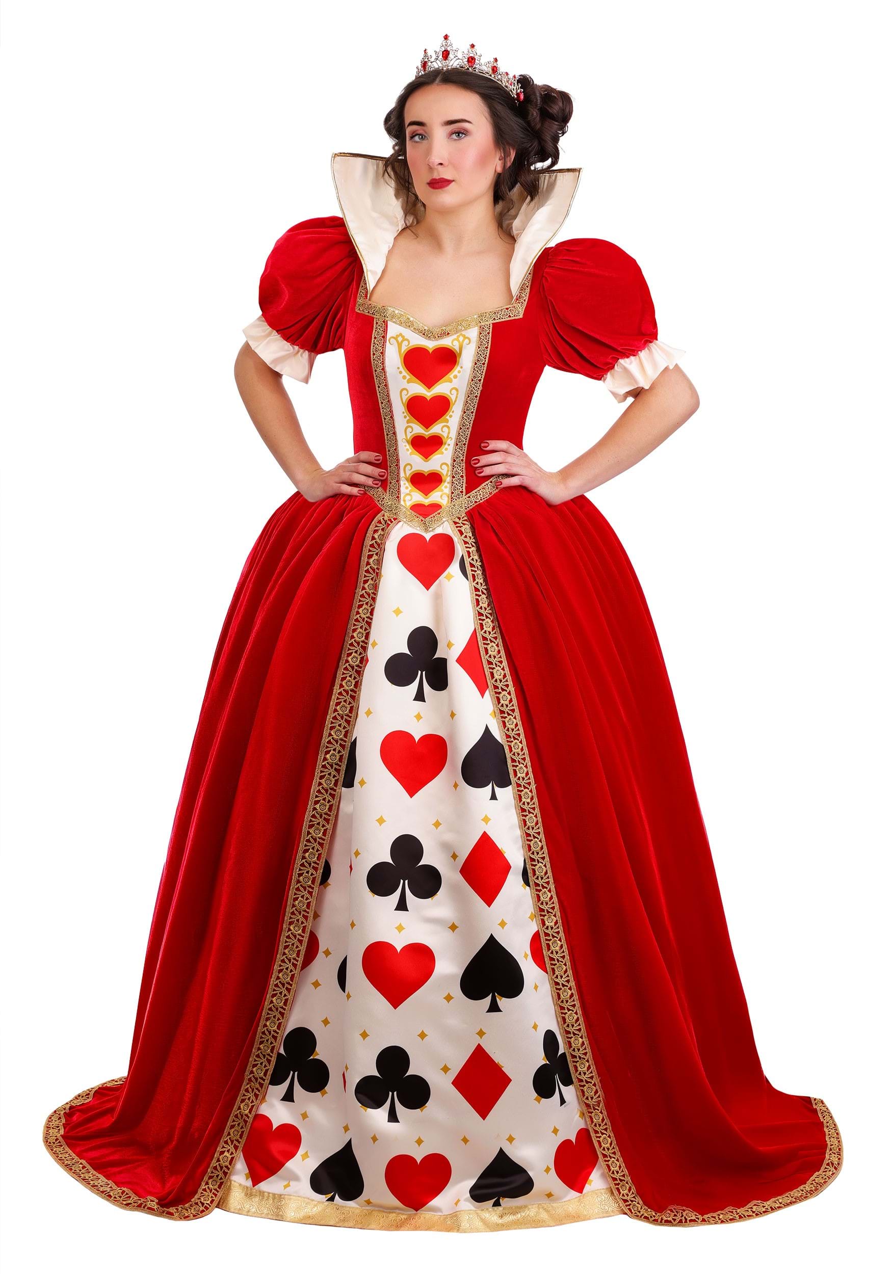 Refined Queen of Hearts Women's Costume | Storybook Costumes