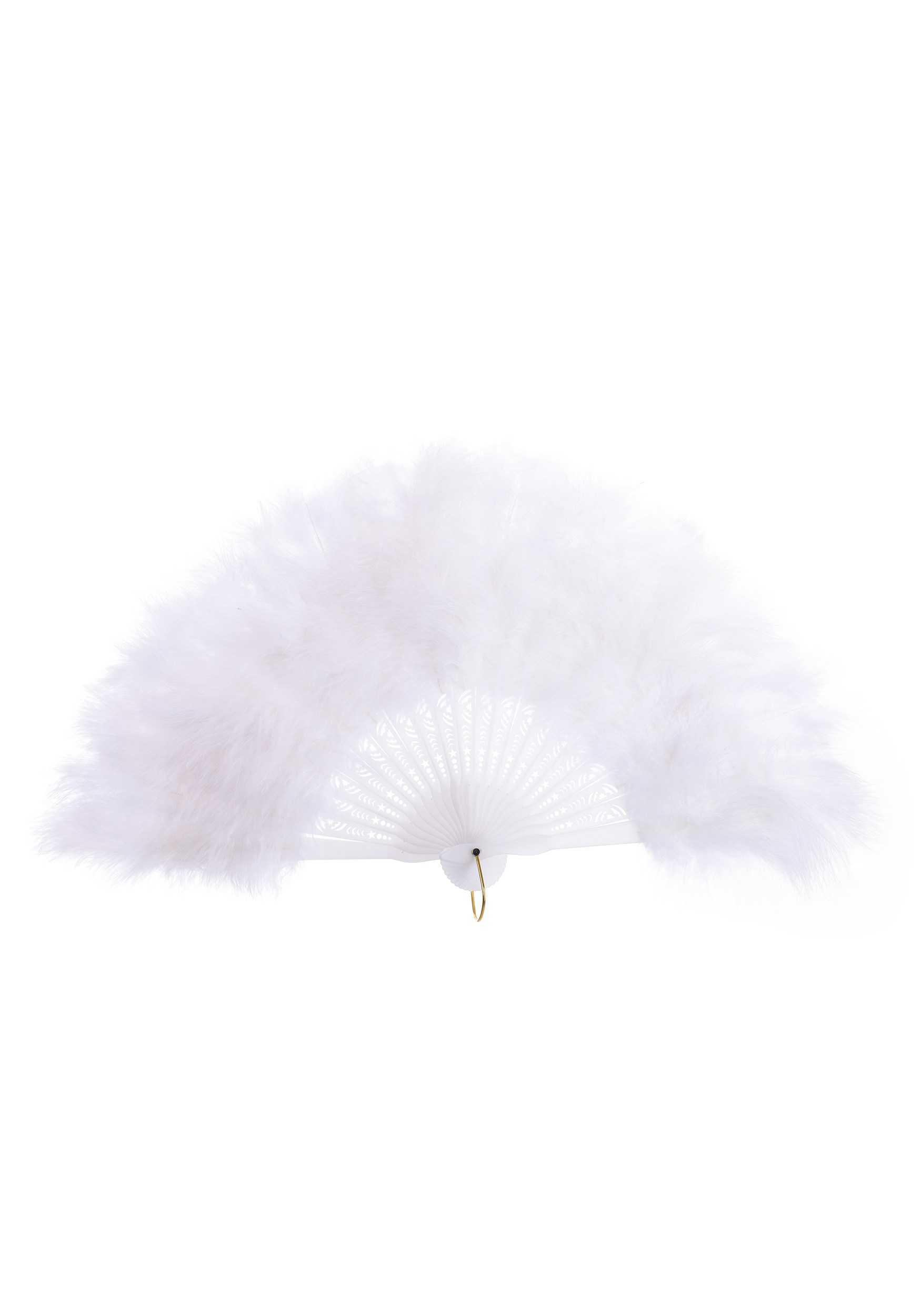 White Feather Classic Fan Accessory | Historical Accessories