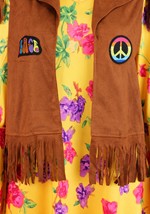 Womens Yellow Hippie Costume Alt 6