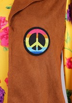 Womens Yellow Hippie Costume Alt 7