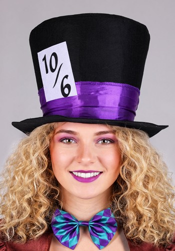 Women's Raving Mad Hatter Deluxe Costume | Storybook Costumes